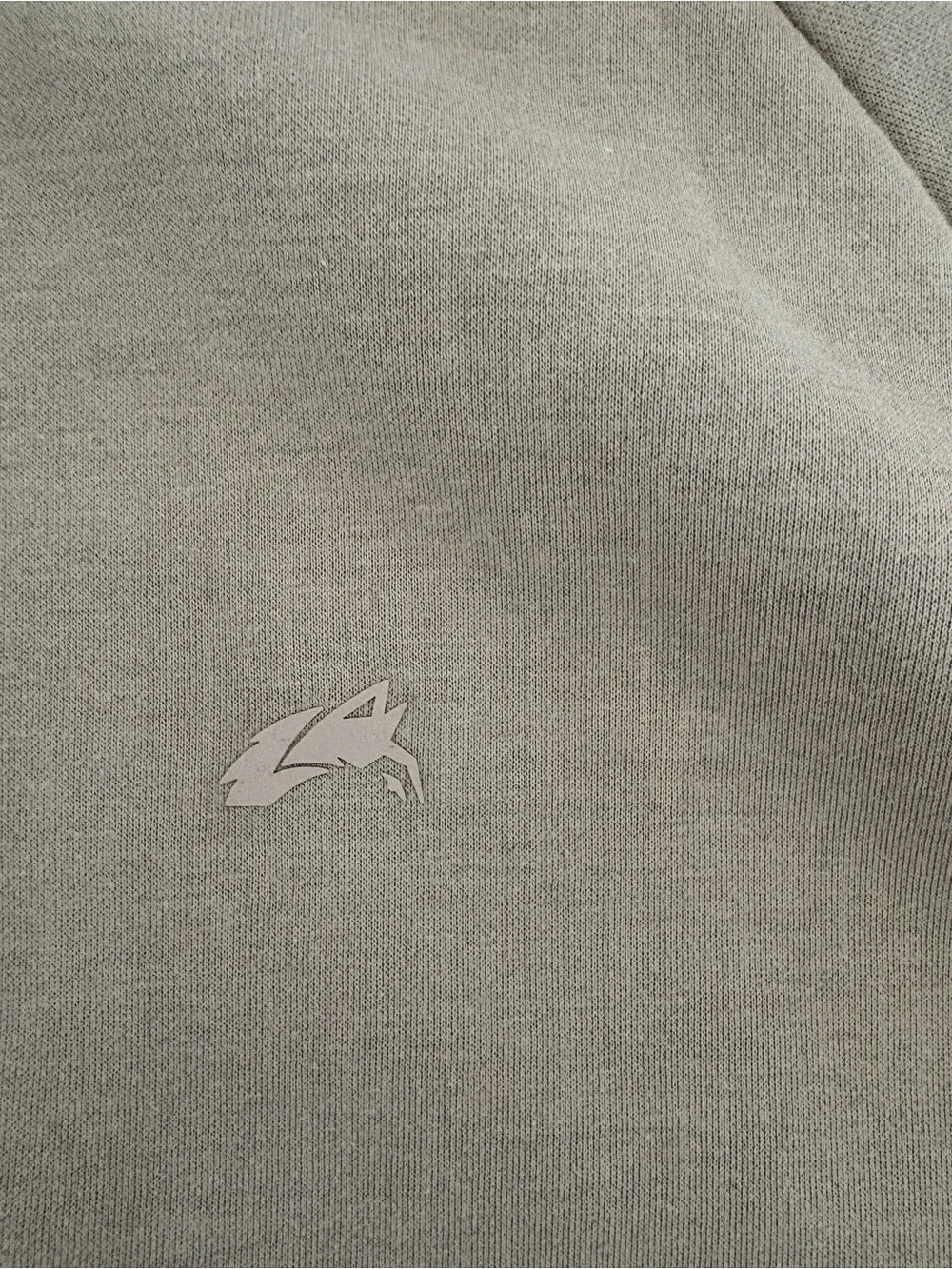Alphalete Light Beige Full-Zip Track Jacket